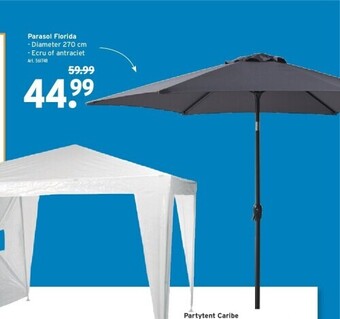 GAMMA Parasol florida aanbieding