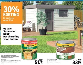 GAMMA Op alle xyladecor houtbescherming voor buiten aanbieding