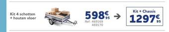 Auto5 Kit 4 schotten + houten vloer aanbieding