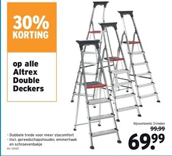 GAMMA Op alle altrex double deckers aanbieding