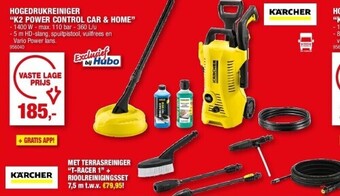 Hubo Hogedrukreiniger “k2 power control car & home” aanbieding