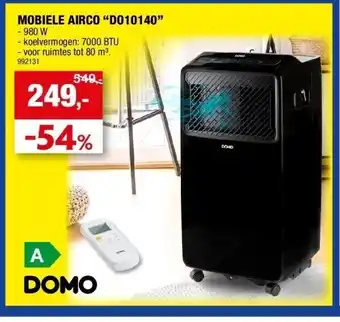 Hubo Mobiele airco “do10140” - 980 w aanbieding