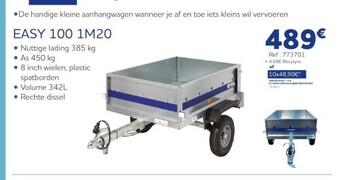 Auto5 Easy 100 1m20 aanbieding