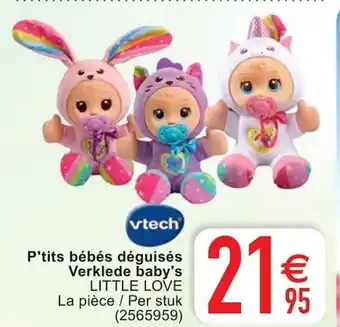 Cora P'tits bébés déguisés Verklede baby's Little Love aanbieding