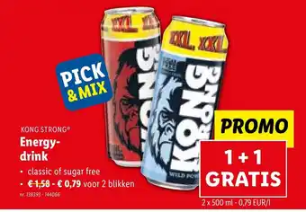 KONG STRONG Energy drink