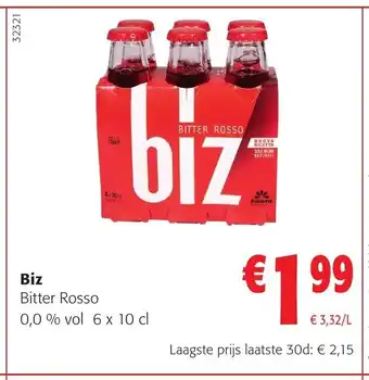 Colruyt Biz Bitter Rosso aanbieding