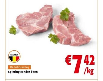 Colruyt Spiering zonder been aanbieding