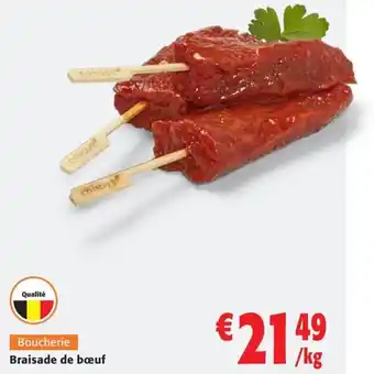 Boucherie Braisade de bœuf
