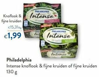OKay Philadelphia knoflook + fijne kruiden aanbieding