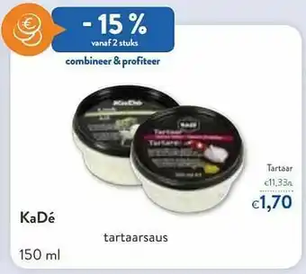 OKay Kadé tartaar aanbieding