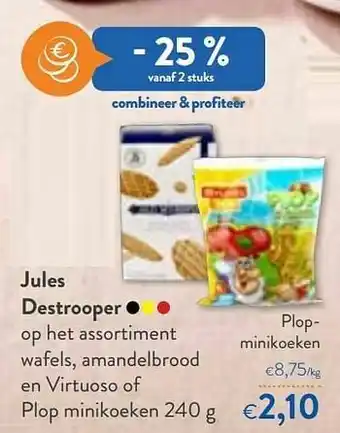 Jules destrooper plopminikoeken