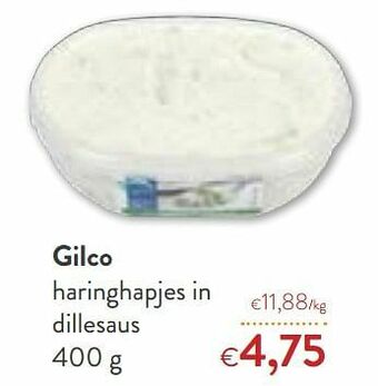 Gilco haringhapjes in dillesaus