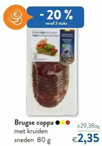 OKay Brugse coppa met kruiden aanbieding
