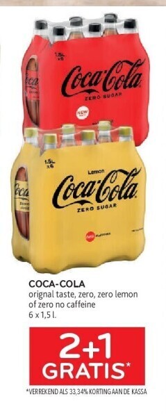 Alvo Coca-cola aanbieding