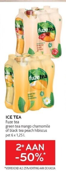 Alvo Ice tea aanbieding