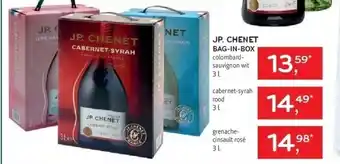 Alvo Jp. chenet bag-in-box colombardsauvignon wit 3 l. aanbieding