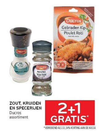 Zout, kruiden en specerijen