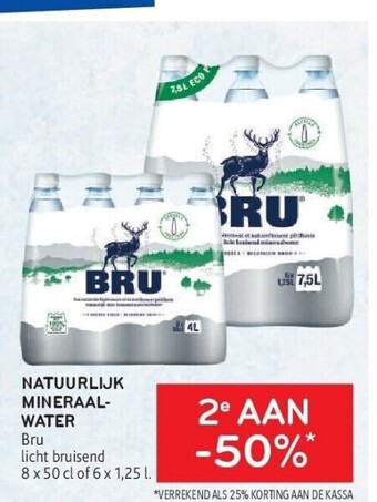 Natuurlijk mineraalwater