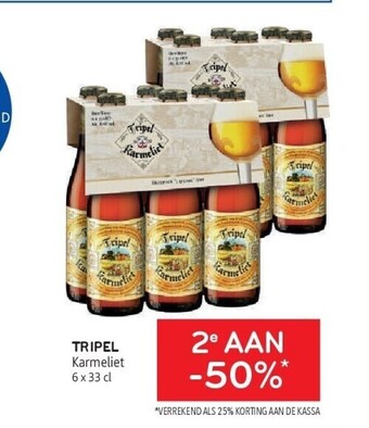 Alvo Tripel karmeliet 6 x 33 cl aanbieding