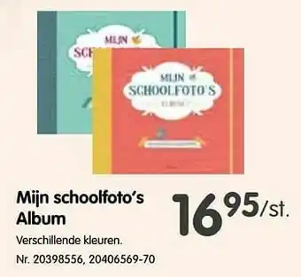 Fun Mijn schoolfoto’s album aanbieding