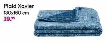 Leen Bakker Plaid xavier aanbieding