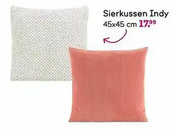 Leen Bakker Sierkussen indy aanbieding