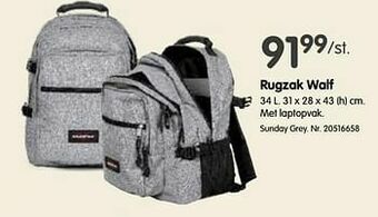 Fun Rugzak walf aanbieding