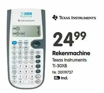 Rekenmachine texas instruments ti-30xb