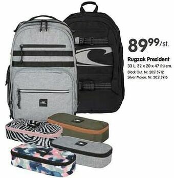 Rugzak president