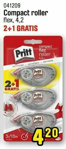 Compact roller