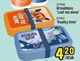 Brooddoos leaf me alone