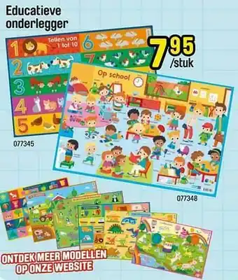 Educatieve onderlegger