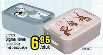 Happyland Sigma home lunchbox aanbieding
