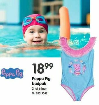 Peppa pig badpak