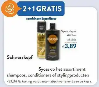 Syoss repair
