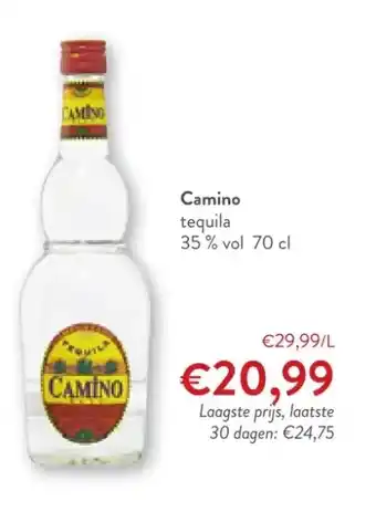 OKay Camino tequila 35 % vol 70 cl aanbieding