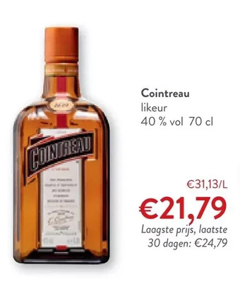Cointreau likeur 40 % vol 70 cl