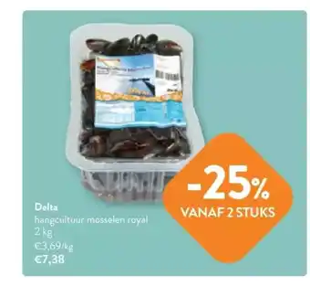 OKay Delta hangcultuur mosselen royal 2 kg aanbieding