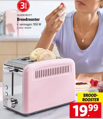 Lidl SILVERCRESTⓇ Broodrooster vermogen: 950 W aanbieding