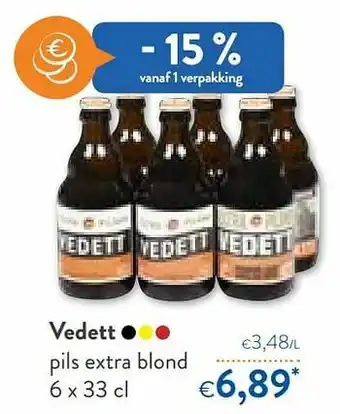 OKay Vedett pils extra blond aanbieding