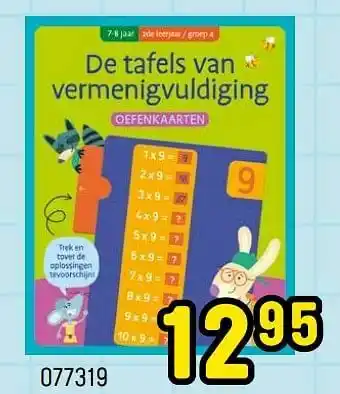 Happyland De tafels van vermenigvuldiging aanbieding