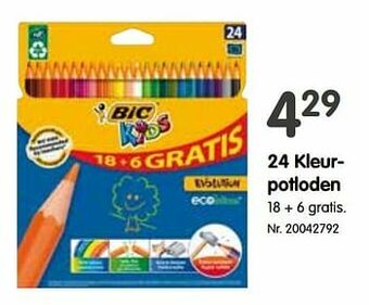 24 kleurpotloden