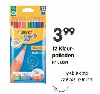 12 kleurpotloden
