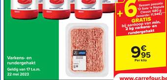 Varkens- en rundergehakt