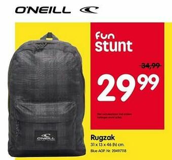 Fun Rugzak aanbieding