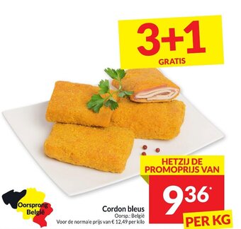 Intermarché Cordon bleus PER KG aanbieding