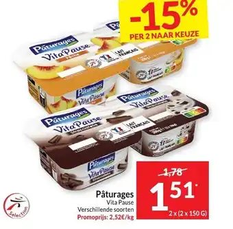 Paturages Vita Pause 2 x (2 x 150g)