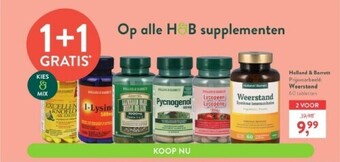 Holland & Barrett Weerstand 60 tabletten aanbieding
