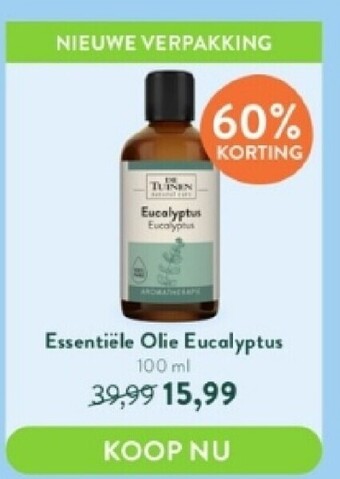 Holland & Barrett Essentiele olie eucalyptus 100 ml aanbieding