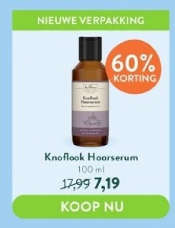Holland & Barrett Knoflook haarserum 100 ml aanbieding